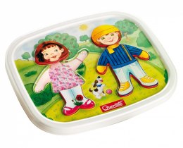 Quercetti Quercetti: Układanka: Dressy - Baby Basic (18el.)