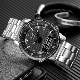 Skmei Zegarek Męski Skmei 1898SIBK + BOX