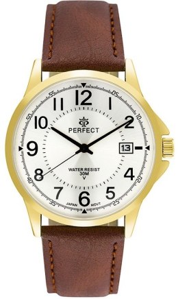 PERFECT Zegarek Męski PERFECT C710T-10