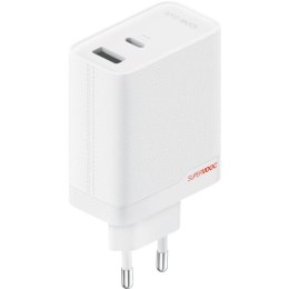 OnePlus Charger SUPERVOOC 120W 2 Ports with Cable White