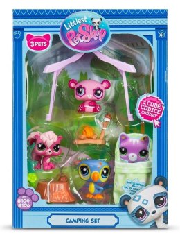 TM Toys Littlest Pet Shop: Zestaw G7 S2 Camping z 3 Fig