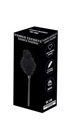 POWER ESCORTS Luxury feather black