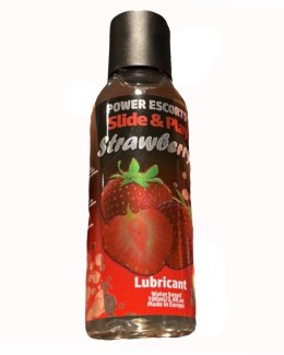 POWER ESCORTS Żel-Power Escorts Strawberry Lubricant 100ml Slide&Play